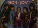 VERY RARE LIMITED EDITION BON JOVI SLIPERY WHEN WET PICTURE DISC 12