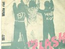 THE CLASH-WHITE RIOT-EXTRA RARE YUGOSLAV PS 45rpm 1977-KBD PUNK-DIFF. BACK COVER