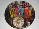 The Beatles Picture Disc Sgt. Pepper's Lonely Hearts Club Band Record LP Album