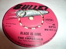 The Imperials Black Is Soul Rare Rock Steady Mint 7