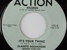 rare Soul Funk 45 OLAPEDO OGOMODEDE it's your thing ACTION Hear