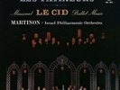 Decca SXL2021 - Meyerbeer-Lambert - Les Patineurs - Massenet - Le Cid - MARTINON