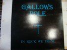 GALLOWS POLE IN ROCK WE TRUST RARE GATEFOLD HARD ROCK HEAVY METAL LP EUROPE