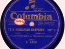ACOUSTIC UK COLUMBIA- FERRUCCIO BUSONI PLAYS LISZT HUNGARIAN RHAPSODY #13 (1922)