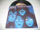 KISS I LOVE IT LOUD 45 CASABLANCA PICTURE SLEEVE