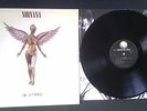 NIRVANA, IN UTERO, VINYL, ORIGINAL, RARE, COLLECTABLE.