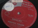 Dorothy Collins Banjo Boy/Happy Heart of Paris OZ Top Rank 45