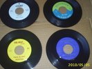 4 Michigan Garage Band 45's(1966-71)-Many Many Light Marks/Records Play Great