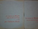 ORCHESTRE HEWITT / MOZART menuets / DISCOPHILES FRANCAIS DF 66-67