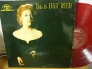 This Is Lucy Reed LP Fantasy  deep groove clear red vinyl