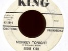 EDDIE KIRK Monkey Tonight on King Promo R&B Mod Soul 45 Hear