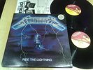 METALLICA RIDE THE LIGHTNING LIMITED EDITION 1ST PRESS EX+ 2 LP GATEFOLD SLEEVE
