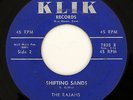 Rare Doo Wop THE RAJAHS on KLIK  Shifting Sands/I Fell In Love