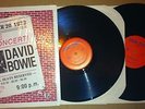 DAVID BOWIE Live In Concert 1972 2x Vinyl LP RARE