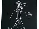 JEAN MICHEL BASQUIAT ART COVER THE OFFS FIRST RECORD 1984 ORIGINAL WARHOL RARE