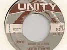 BRIGHT AS A ROSE / LESTER STERLING ..INSTRUMENTAL ON UNITY LABEL 1969