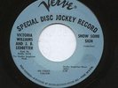 VICTORIA WILLIAMS AND J.B LEDBETTER DJ SHOW SOME SIGN VERVE 10601 NORTHERN SOUL