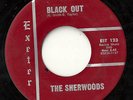 THE SHERWOODS TICKLER/BLACKOUT EXETER EL PASO TEXAS PRIVATE SURF 45 listen