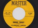 Rare '60 Houston Cookin' R&B Instro/Ballad CLARENCE GREEN Snake Twist HEAR BOTH