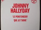 JOHNNY HALLYDAY - RARE MAXI 45T PROMO HORS COMMERCE VERSION 82 NMINT
