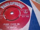 THE BEATLES - PLEASE PLEASE ME - 1963 RED LABEL MISPRESS - 7