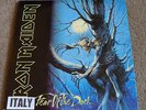 IRON MAIDEN FEAR OF THE DARK ITALY PRESS DOUBLE LP RARE