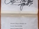 The Clash Signed Setlist