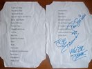 The Clash Signed Setlist