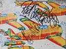 ROD STEWART FACES live coast to coast LP Signed autograph Japan w/ sheet