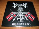 MAYHEM    wacken    2004   - RARE 7