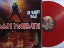 IRON MAIDEN The Hungry Beast(Stuttgart 29.04.1982) live LP RED vinyl deluxe PS