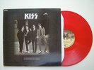 very rare red vinyl UK KISS Dressed to Kill
