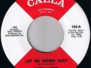 BETTY LAVETTE Let Me Down Easy RARE HAUNTING DEEP SOUL 45 * Listen Calla