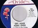 SEBASTIAN WILLIAMS Get Your Point Over RARE XOVER SOUL 45 * Listen Ovide Texas