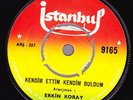 Erkin Koray rare 1971 fuzz folk-psych 45 Kendim Ettim HEAR
