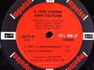 JOHN COLTRANE a love supreme LP VG+ AS 77 1st Press 1965 Stereo Van Gelder