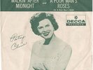 PATSY CLINE--PICTURE SLEEVE ONLY--(WALKIN' AFTER MIDNIGHT)--PS--PIC--SLV