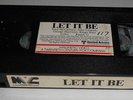 BEATLES Let it Be Movie ORIGINAL VHS Video 1970 RARE