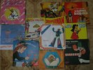 7” SIGLE TV CARTONI ANIMATI MICROSUPERMEN DANGUARD KEN FALCO CAPITAN HARLOCK
