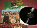 The Beatles - Sgt. Peppers Lonely Hearts Club LP UK first press, insert, MONO,VG