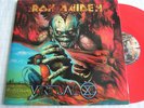 IRON MAIDEN VIRTUAL X**COLORED VINYL**RED VINYL LP SET IMPORT RARE