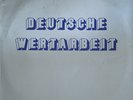 Deutsche Wertarbeit: Deutsche Wertarbeit (LP 1981, MINIMAL/ELEKTRO)