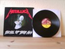 Metallica Metal Up Your Ass Black Vinyl Rare Overkill Slayer Iron Maiden