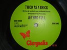 JETHRO TULL - THICK AS A BRICK LP **1ST PRESS**