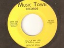NORTHERN SOUL DETROIT SOUL ALL OF MY LIFE / MISTER HIP MUSIC TOWN  45 hear