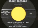 LEON KELLY & RHYTHM ROCKERS.YOU PUT MY HEART IN ORBIT.50s SPACE.PNW ROCKABILLY