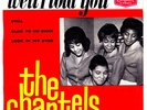 FRENCH EP THE CHANTELS NORTHERN SOUL 45 GIRL GROUP VERY RARE