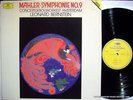 BERNSTEIN 1988 Mahler #9 DGG digital 2LP
