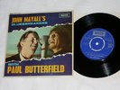 JOHN MAYALL With Paul Butterfield (Decca UK Original EP 1967) UK Blues. EX+
