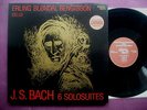 BACH solosuites cello BLØNDAL BENGTSSON,3 LP, DANACORD, NM